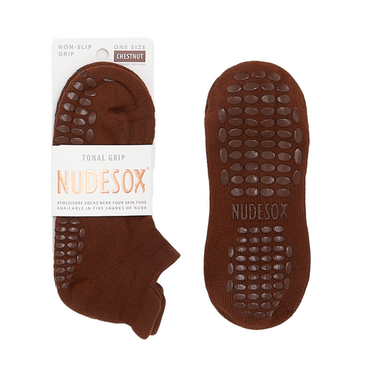 Chestnut Grip Socks